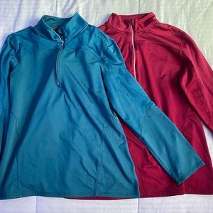 TWO Lightweight NEVER WORN Women's XL Sportwear Speed-Dri